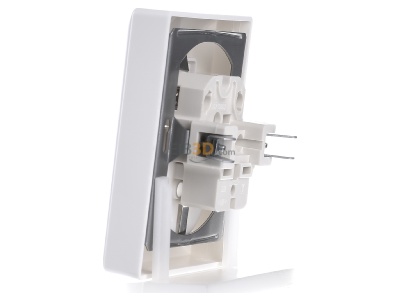 View on the right Jung AS 5576 U WW Combination switch/wall socket outlet 
