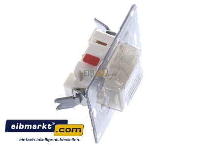 View top left Jung 505 TU Series switch flush mounted
