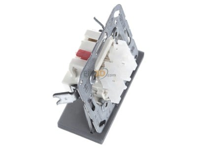 View top left Jung 505 U Series switch flush mounted 
