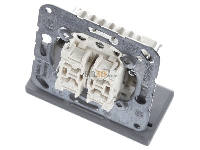 View up front Jung 509 U Rocker switch double change, 509U
