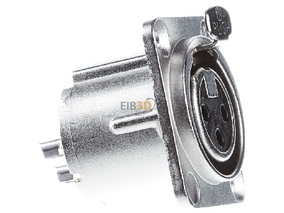 View on the left Jung CXLR-D Basic element with housing top XLR 
