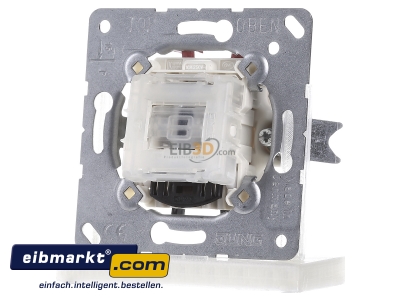 Front view Jung 502 KOTU 2-pole switch flush mounted - 
