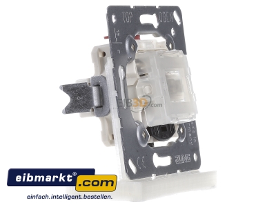 View on the left Jung 502 KOTU 2-pole switch flush mounted - 
