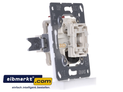View on the left Jung 502 KOU 2-pole switch flush mounted - 
