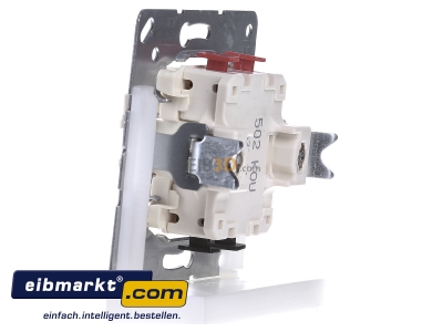 Ansicht rechts Jung 502 KOU Wipp-Kontrollschalter Aus 2-pol. 