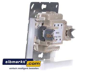 View on the right Jung 503 KOU 3-pole switch flush mounted - 
