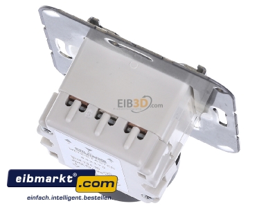 Top rear view Jung 134.18 1-pole push button for roller shutter
