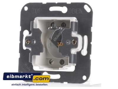 Front view Jung 106.28 Two-way switch flush mounted - 
