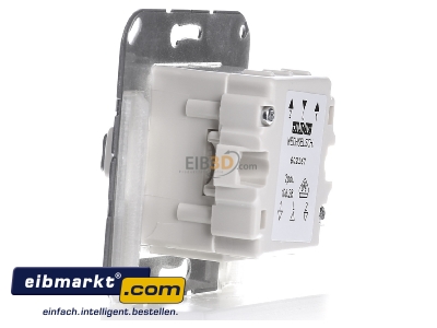 View on the right Jung 106.28 Two-way switch flush mounted - 
