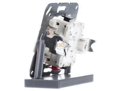 View on the right Jung 509 VU Venetian blind rocker switch normally open, 1-pole, 
