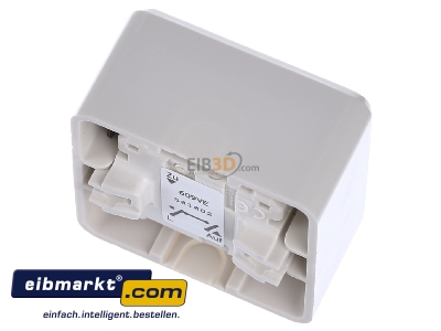 Top rear view Jung 609 VA 1-pole switch for roller shutter
