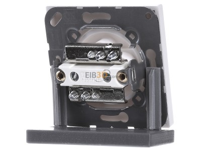 Back view Jung LS 965-2 WW Grounding receptacle 

