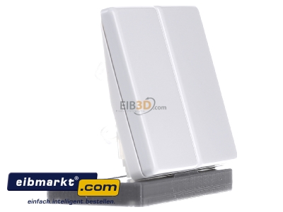 View on the left Jung SL595WW Cover plate for switch/push button white
