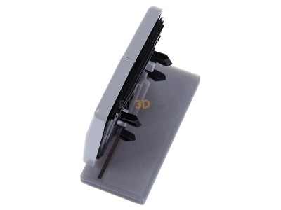 View top right Jung CD 595 GR Cover plate for switch/push button 
