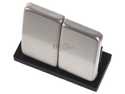 View up front Jung CD 595 GB Cover plate for switch/push button 
