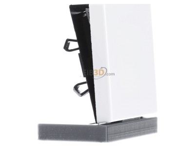 View on the left Jung A 590 WW Cover plate for switch/push button white 

