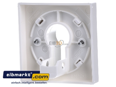 Ansicht hinten Jung A 528 PL WW Abdeckung aws f�r Schl�sselschalt. 