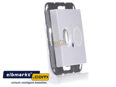 Ansicht links Jung A 562 WW Abdeckung aws f�r 2 Kleinst.Dosen 