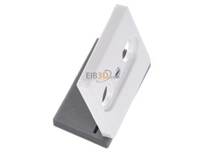 Ansicht oben links Jung A 561 PLTV WW Abdeckung aws f�r Antennendose 