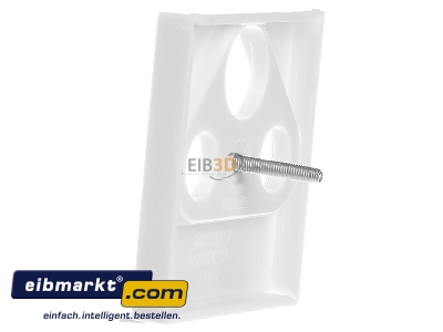 Ansicht rechts Jung A 561 PLSAT WW Abdeckung aws f�r SAT-TV-Dose 