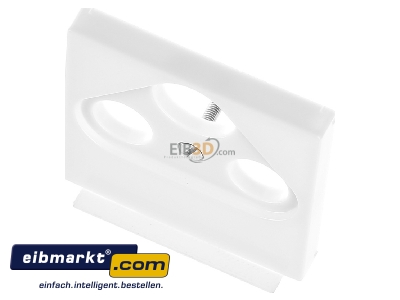 Ansicht oben vorne Jung A 561 PLSAT WW Abdeckung aws f�r SAT-TV-Dose 