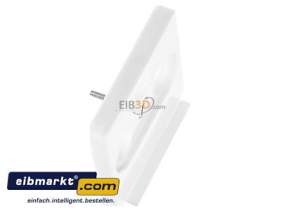 Ansicht oben links Jung A 561 PLSAT WW Abdeckung aws f�r SAT-TV-Dose 