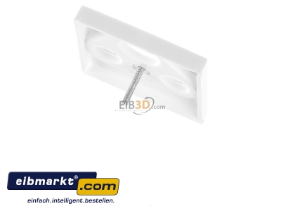 Ansicht oben hinten Jung A 561 PLSAT WW Abdeckung aws f�r SAT-TV-Dose 