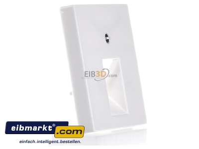 Ansicht links Jung A 569-1 PLUA WW Abdeckung aws f�r IAE/UAE-Dose 
