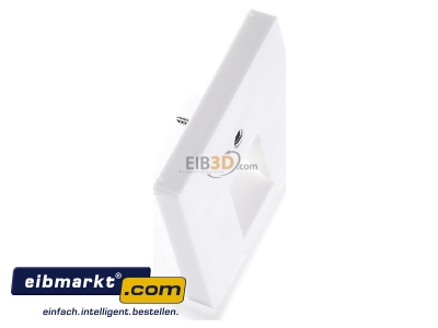 Ansicht oben links Jung A 569-1 PLUA WW Abdeckung aws f�r IAE/UAE-Dose 