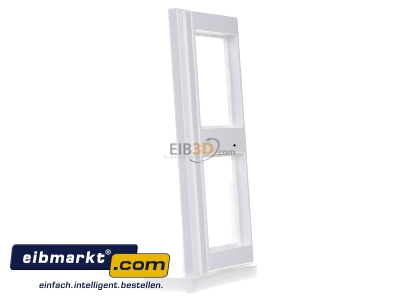 View on the left Jung A 582 WW Frame 2-gang white - 
