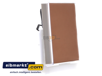 Ansicht links Jung LS990NAGL Wippe Schriftfeld fr transp.Abdeckung LS 990 NAGL