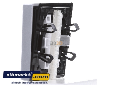 Ansicht rechts Jung A 595 P AL Wippe Symbole alu f�r Jal.Wippschalter 