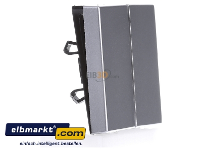 Ansicht links Jung A 595 AL Wippe alu f�r Serienschalter 