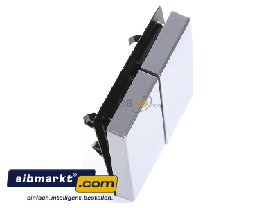 Ansicht oben links Jung A 595 AL Wippe alu f�r Serienschalter 