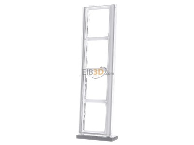 Front view Jung SL 5840 WW Frame 4-gang white 
