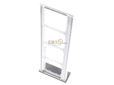 View up front Jung SL 5840 WW Frame 4-gang white 
