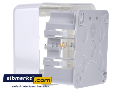 View on the right Jung CD 581 A WW Surface mounted housing 1-gang white - 
