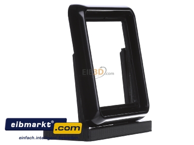 View on the left Jung CD 581 SW Frame 1-gang black - 
