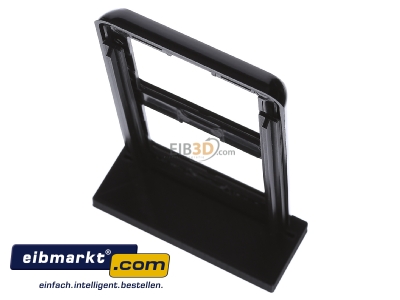 Top rear view Jung CD 582 SW Frame 2-gang black - 
