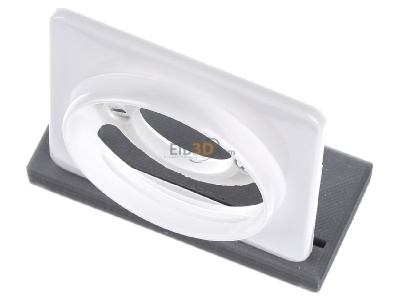 Ansicht oben vorne Jung CD 537 WW Abdeckung aws f�r Lichtsignal 