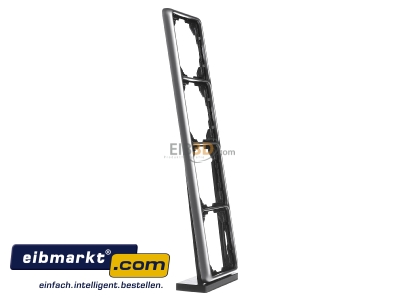 View on the left Jung CD 584 PT Frame 4-gang platinum - 
