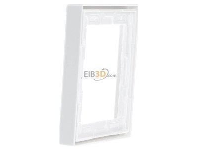 View on the right Jung LS 981 WW Frame 1-fold, horizontal/vertical, alpine white, 
