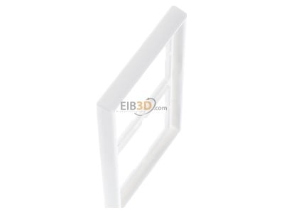 View top left Jung LS 982 WW Frame 2-fold, horizontal/vertical, alpine white, 
