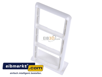 View up front Jung CD 583 WW Frame 3-gang white - 
