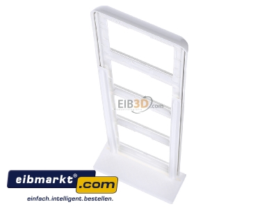 Top rear view Jung CD 584 WW Frame 4-gang white
