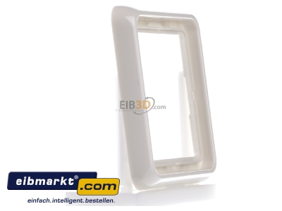 View on the left Jung CD 581 W Frame 1-gang cream white - 
