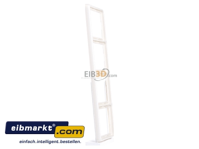 View on the left Jung CD 584 W Frame 4-gang cream white - 
