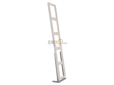 View on the left Jung CD 585 W Frame 5-gang cream white 
