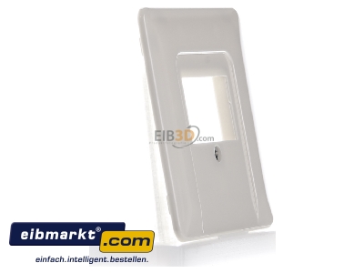 Ansicht links Jung 569 T Abdeckung ws f�r TAE-Dose 