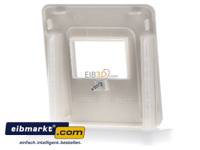 Ansicht hinten Jung 569 T Abdeckung ws f�r TAE-Dose 